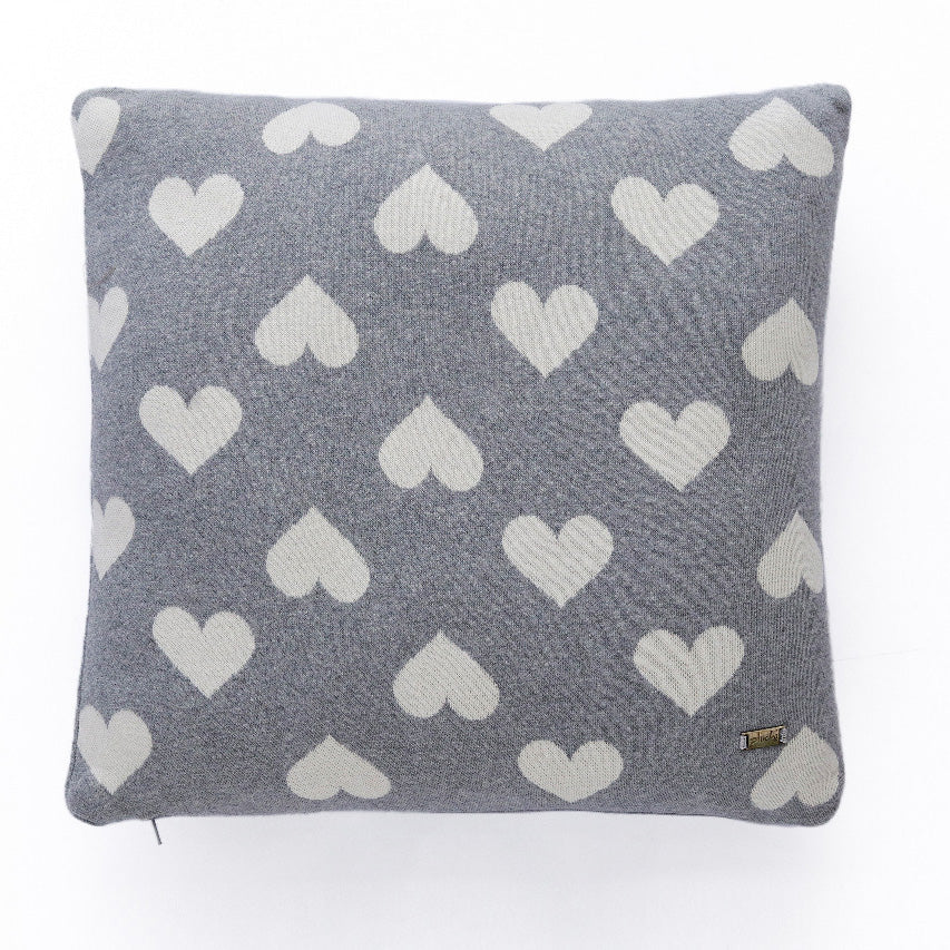 All Over Hearts Cushion Cover