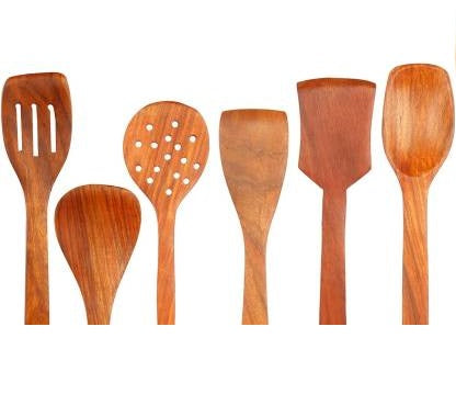 Acacia Wood Cooking Utensil Set