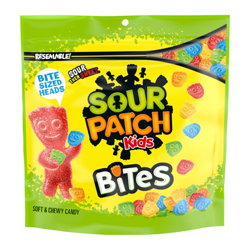SOUR PATCH KIDS Bites Soft & Chewy Candy, 12 oz
