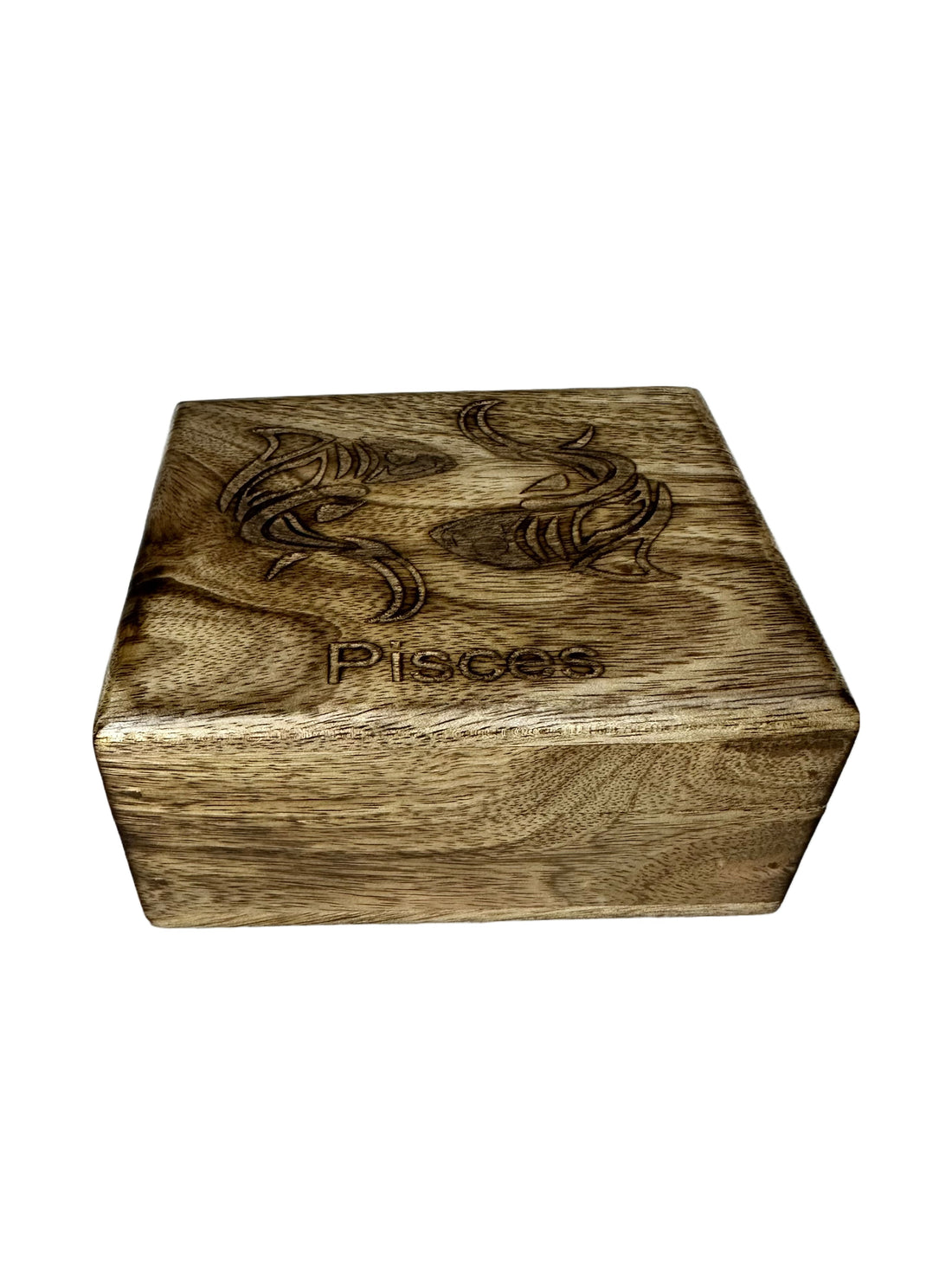 Pisces - Laser Etched Square Box