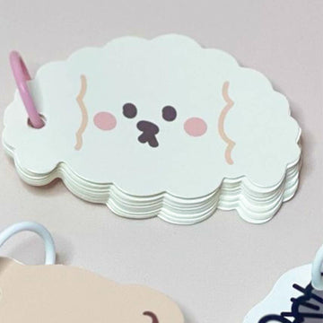 Cute Memopad Poodle