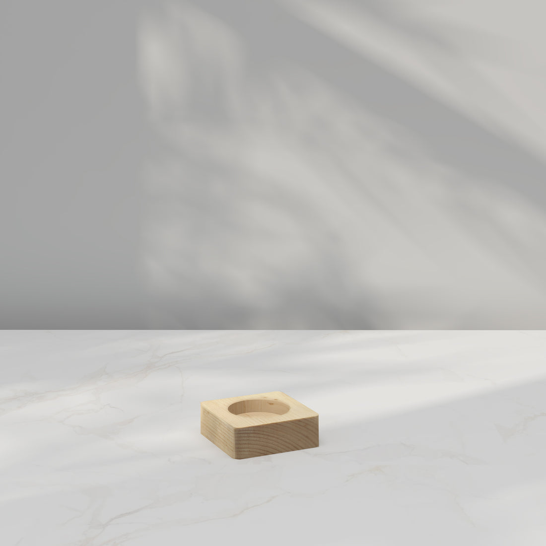 Kado Tiny Minimalistic Wooden Candle Holder