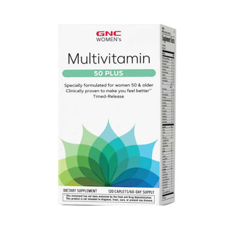 GNC Women's Multivitamin 50 Plus| 120 Caplets