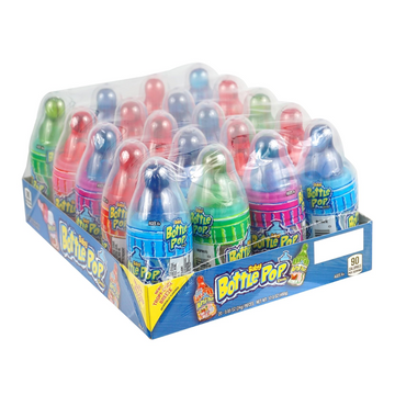 Baby Bottle Lollipops Variety Pack, 20 Count Assorted Flavors, Individually Wrapped Bulk Lollipop
