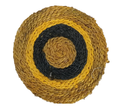 Handmade Braided Jute Round Placemat