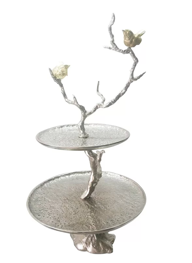 2-Tier Tree Branch Cake Stand