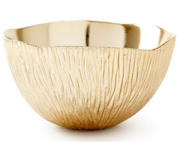 Aluminium Casted Gold Bowl