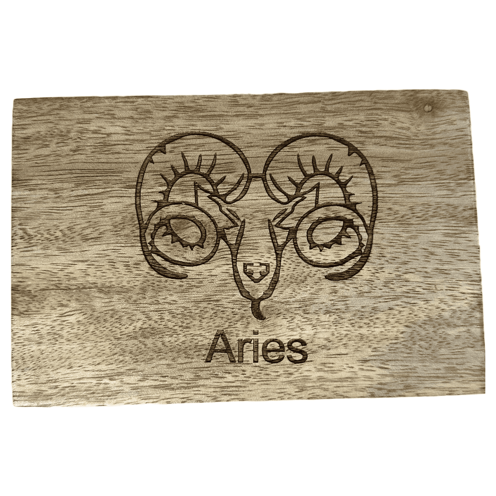 Aries - Laser Etched Rectangular Box