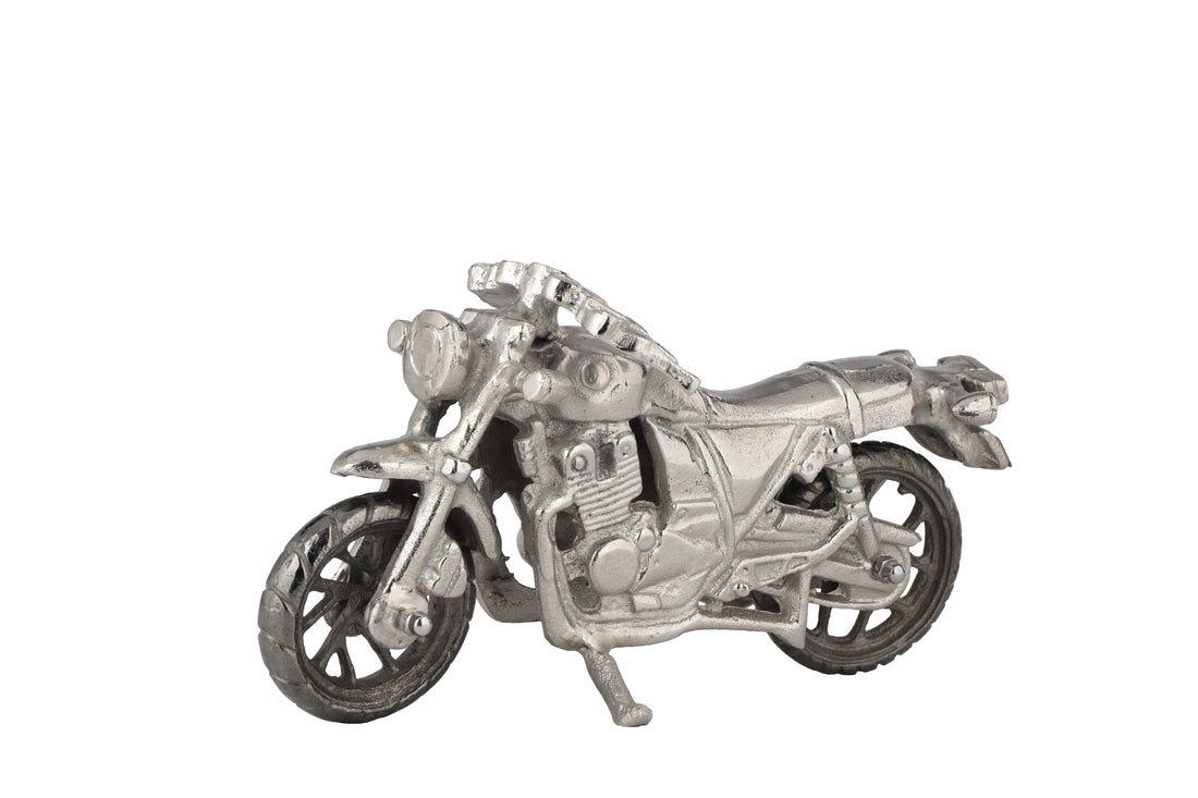 Aluminium Decor Silver Bike