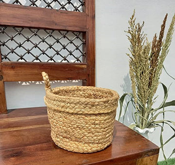 Jute Single Handle Basket