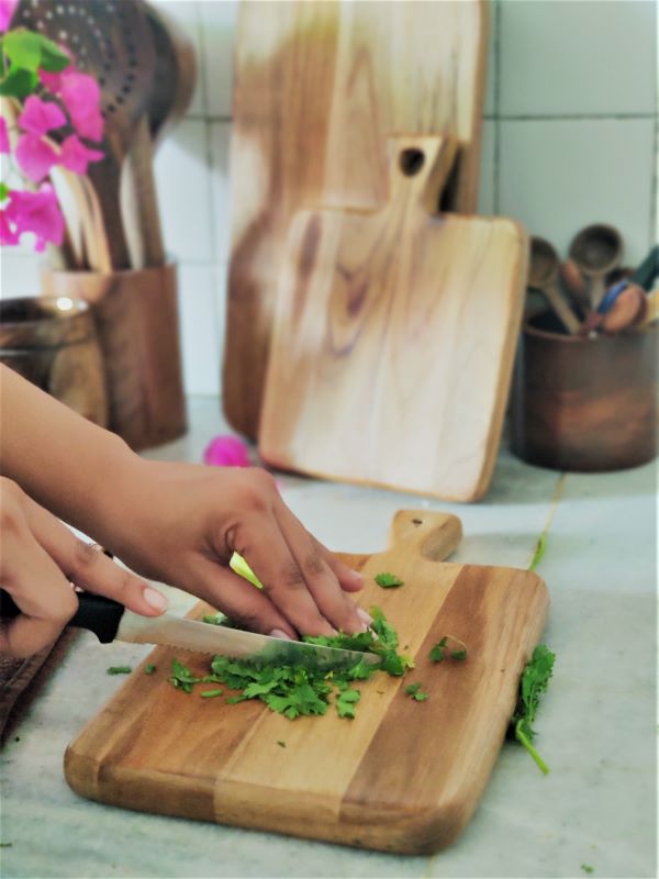 Teak Wood Platter- Medium