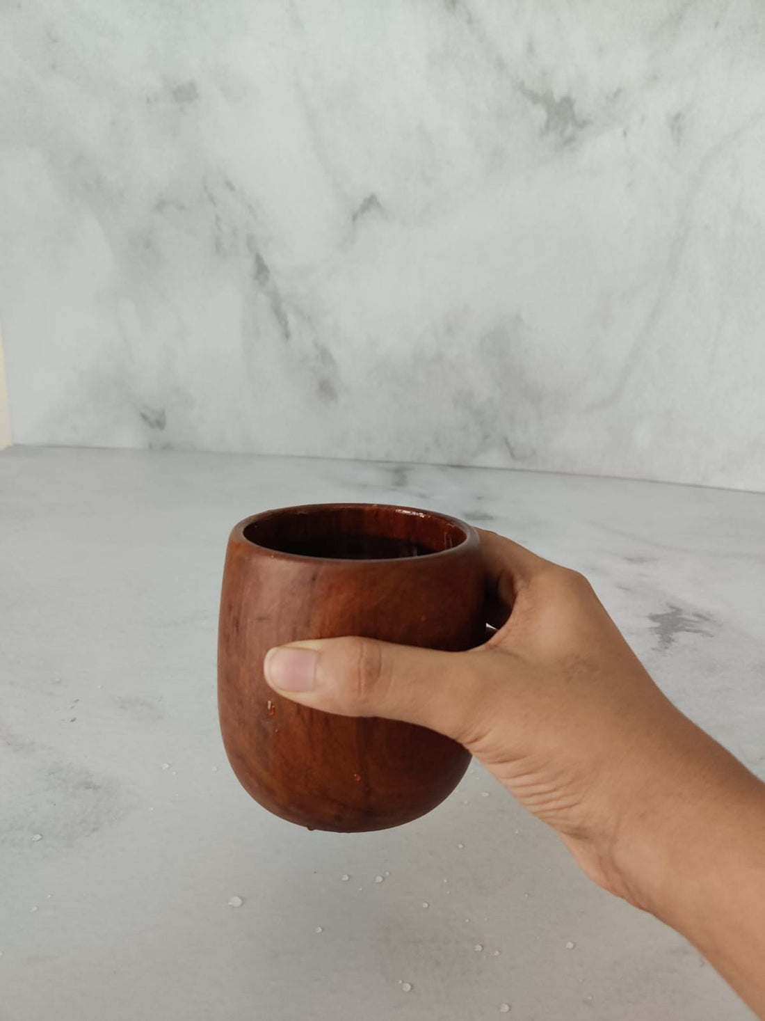 Handcrafted Wooden Coffee Mug