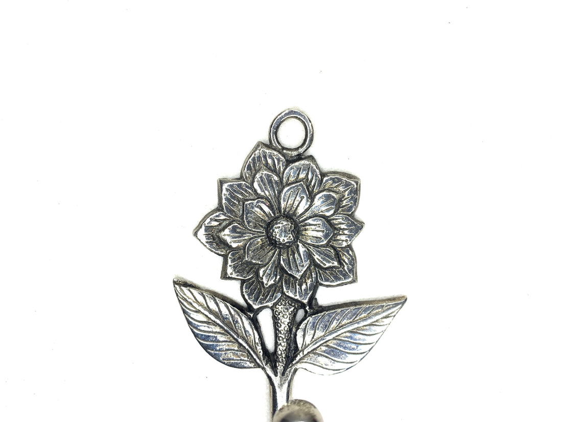 Handmade Recycled Aluminium Coat Hook- Dhalia