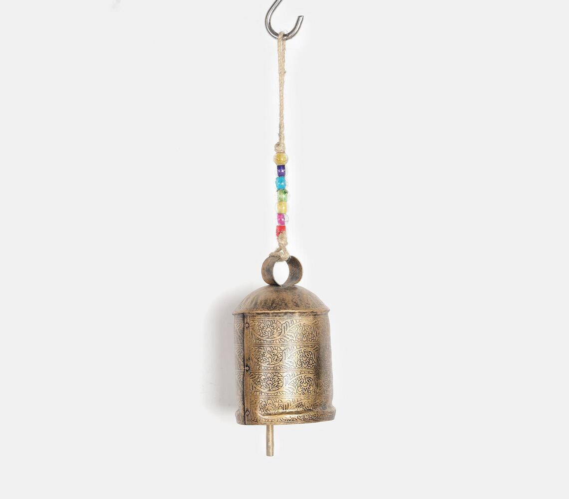 Handmade Small Bell With Beads