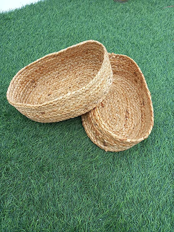 Set Of 2 Oval Fruits Basket