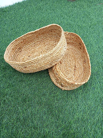 Set Of 2 Oval Fruits Basket