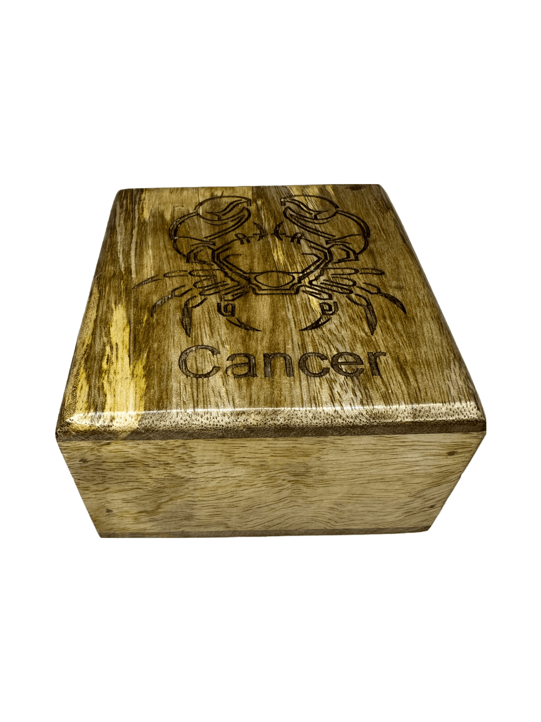 Cancer - Laser Etched Square Box