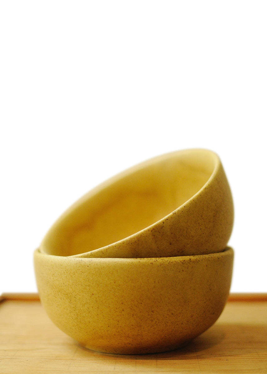 Yellow Cereal Bowl