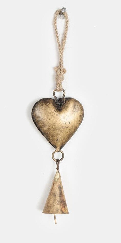 Handmade Wrought Iron Heart Hanging