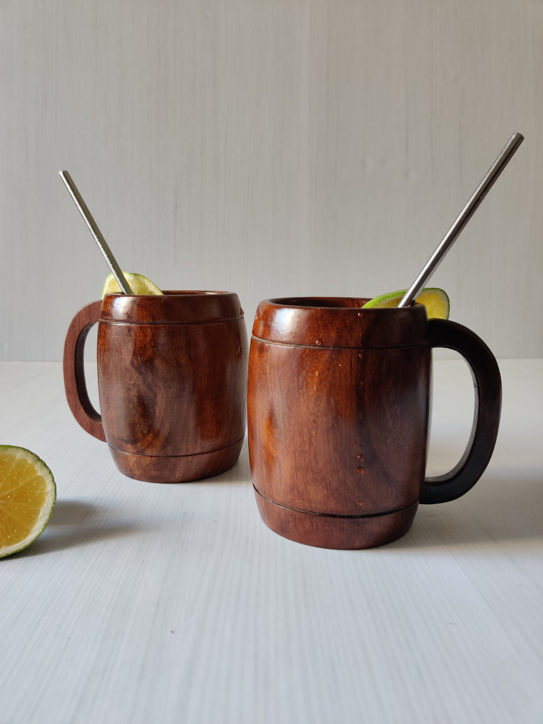 Handcrafted Wooden Beer Mug