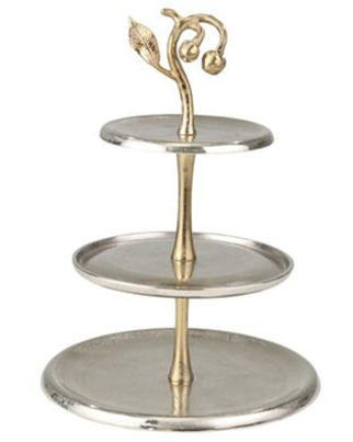 3 Tier Aluminium Casted Cake Stand