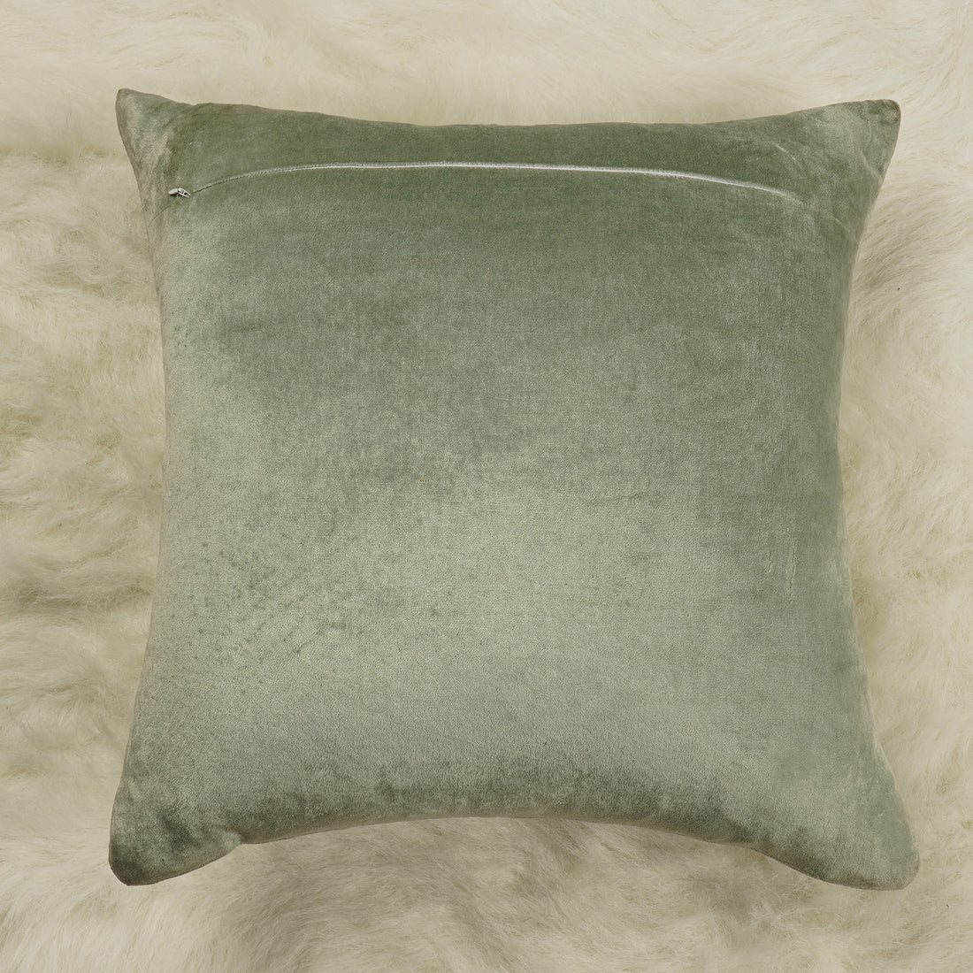 Embroidered Velvet Cushion Cover