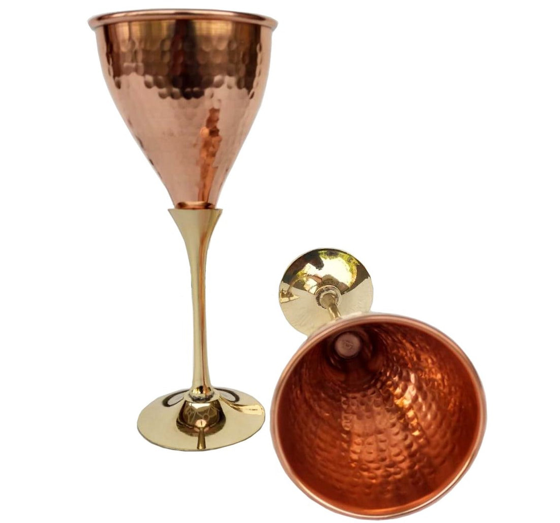 Pure Copper Wine Goblets