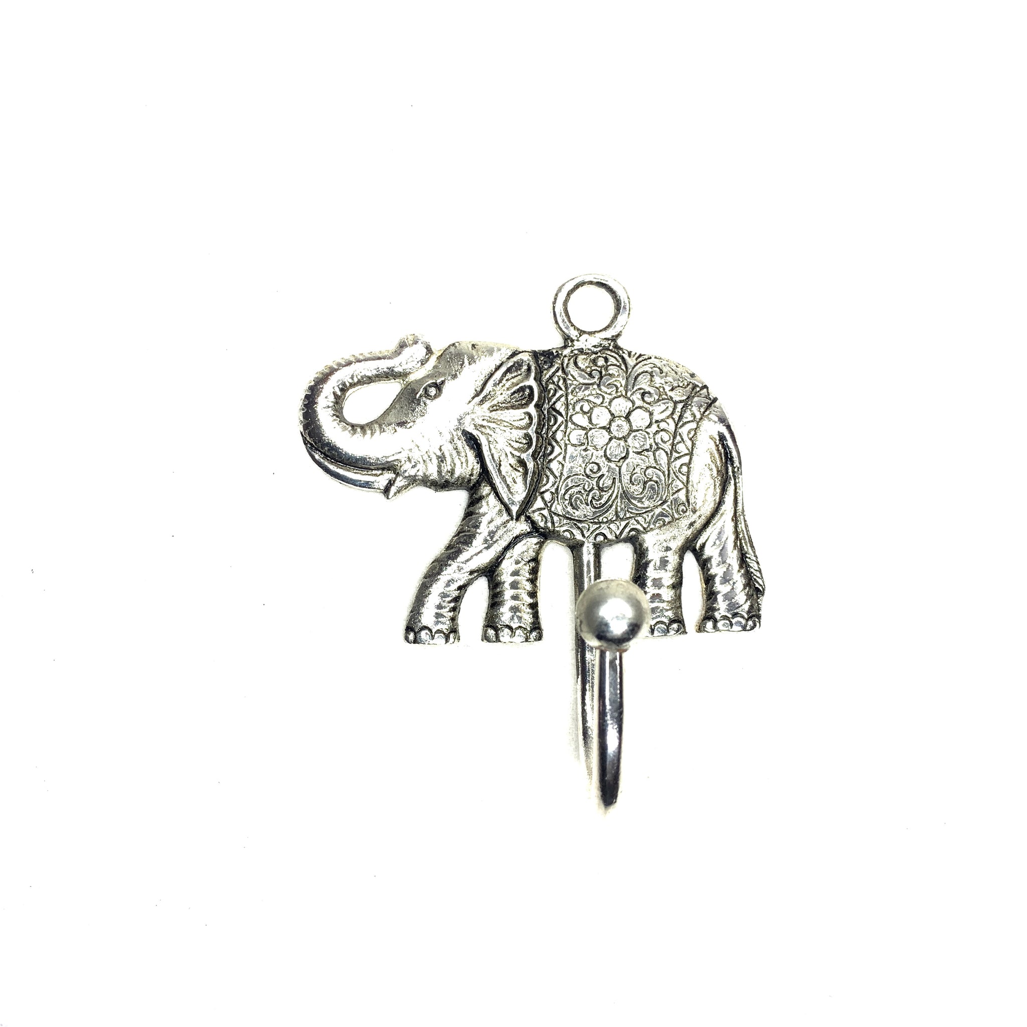 Handmade Recycled Aluminium Coat Hook- Elephant