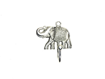 Handmade Recycled Aluminium Coat Hook- Elephant