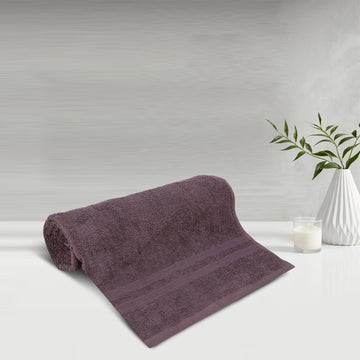 Lush & Beyond 500 GSM Bath Towel (Purple)