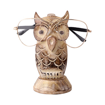 White Owl Shape Spectacle Holder