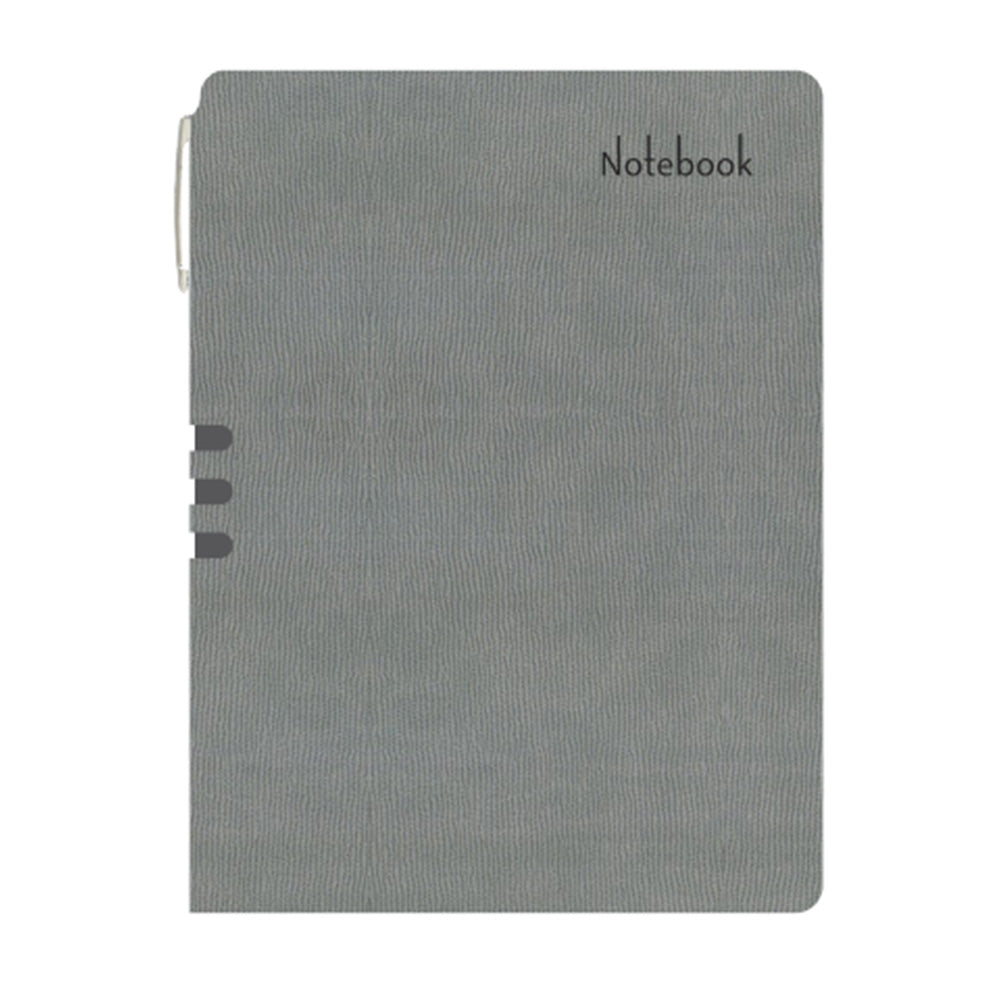 Soft Cover Pu Notebook With Pen Holder