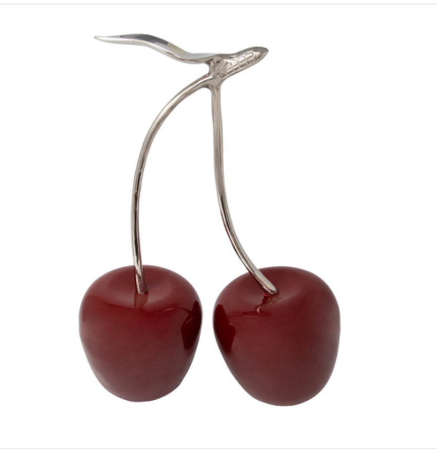 Aluminium Decor Cherry With Twig