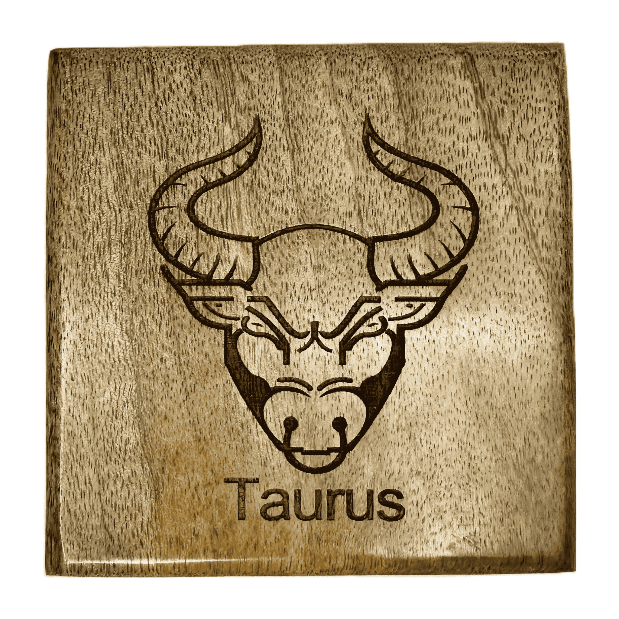 Taurus - Laser Etched Square Box