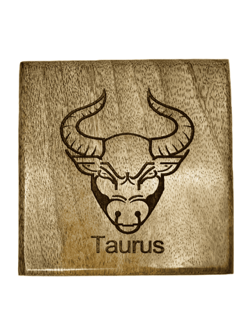 Taurus - Laser Etched Square Box