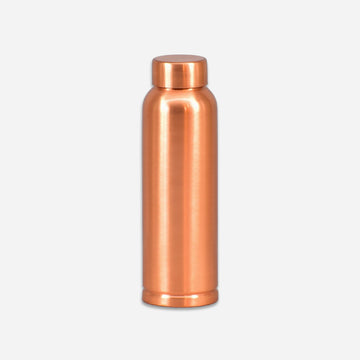 Plain 34 Oz Copper Water Bottle