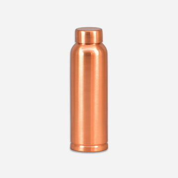Plain 34 Oz Copper Water Bottle