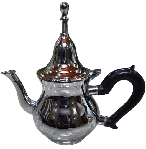 Turkish Brass Kettle With Black Handle