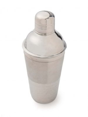 Stainless Steel Hammered Detail Cocktail Shaker