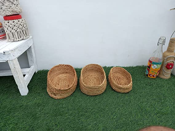 Oval Fruits Basket (Set Of 3)