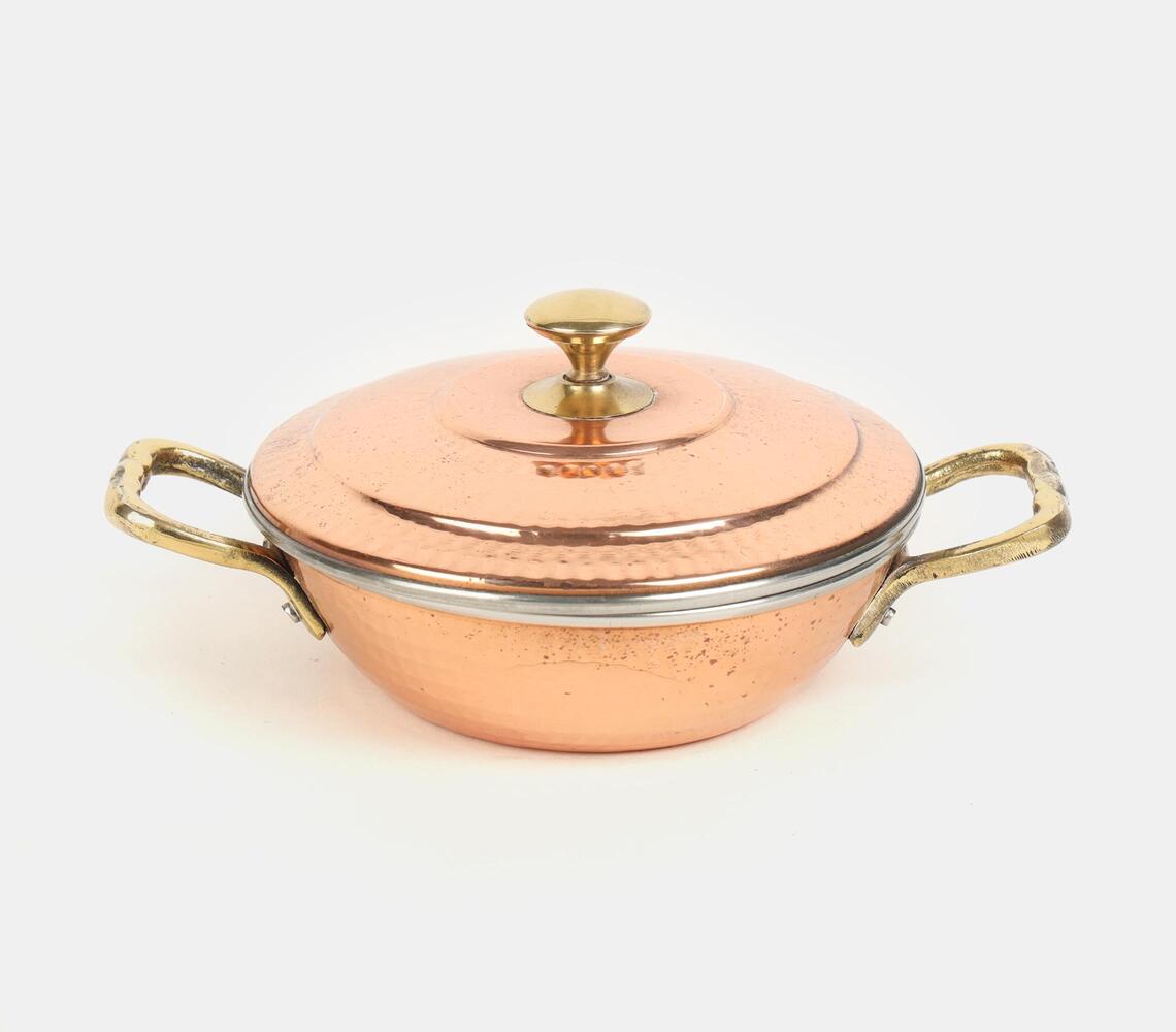 Copper And Stainless-steel Curry Pot