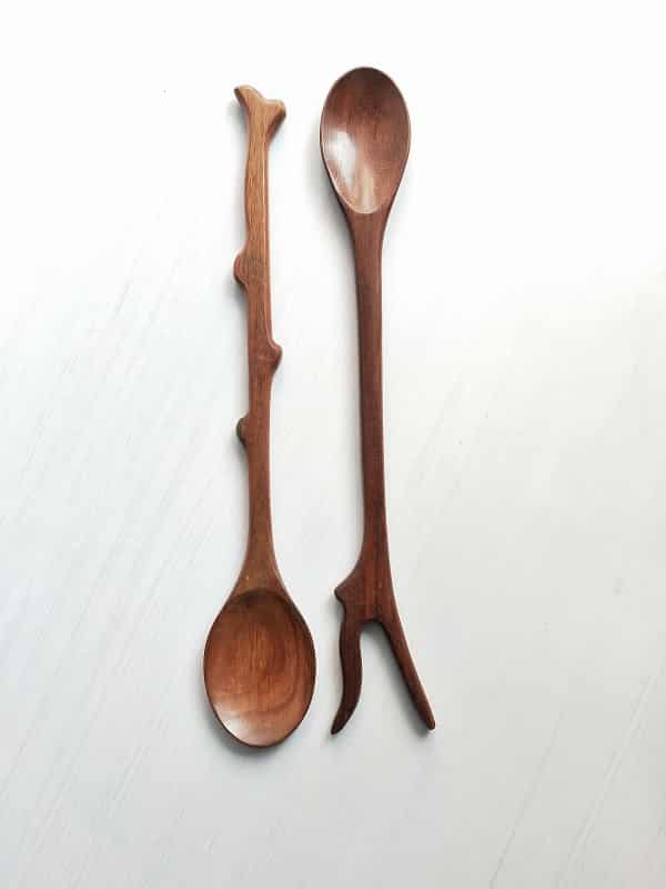 Stem Inspired Salad Servers