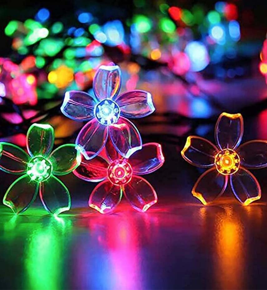 Multicolor Blossom Flower Lights