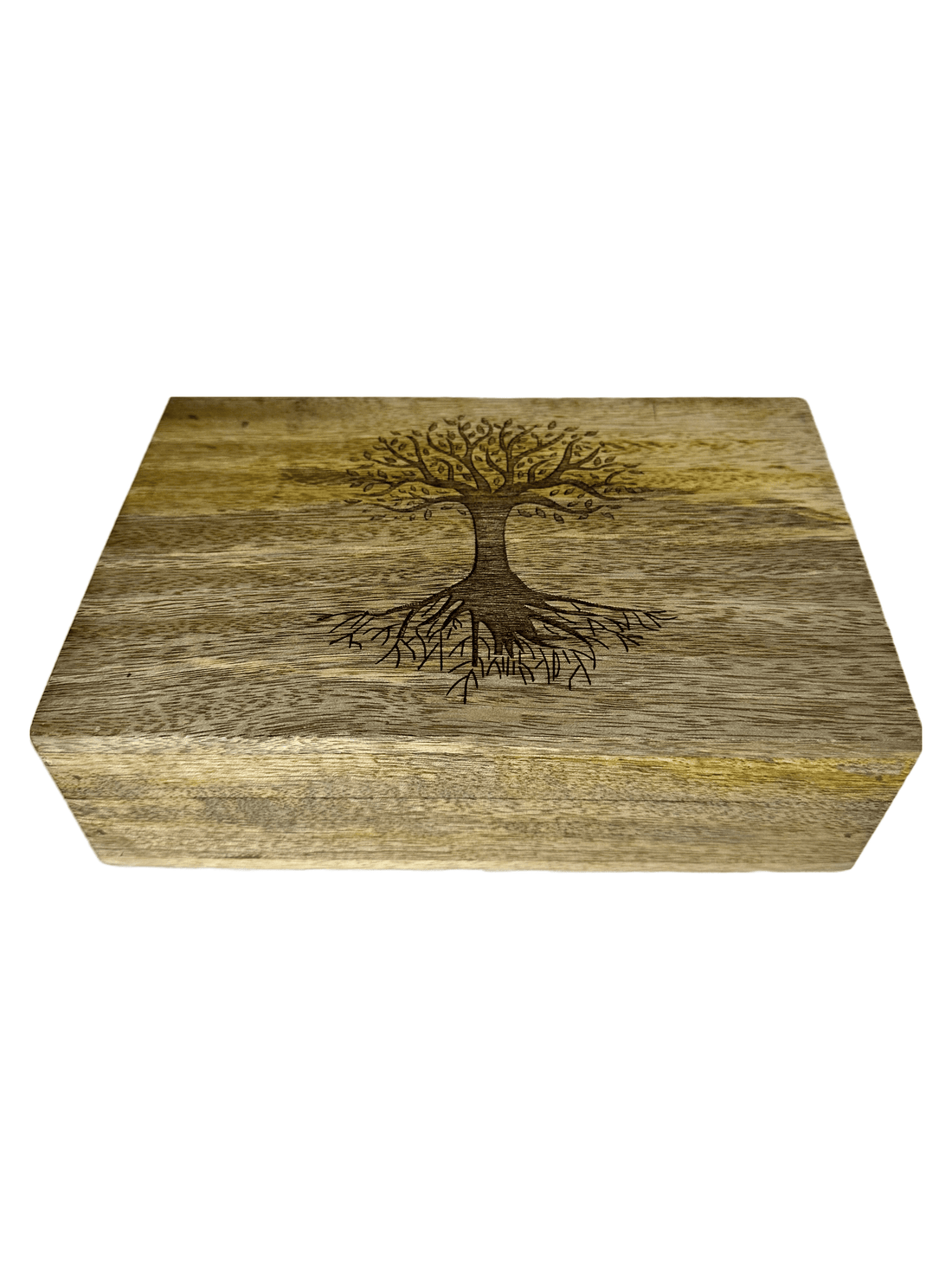 Mango Wood Laser Etched Tree Of Life