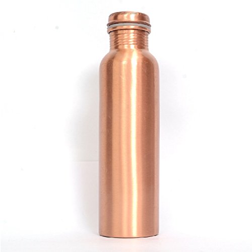 Pure Copper 34 Oz Plain Copper Bottle For Drinking