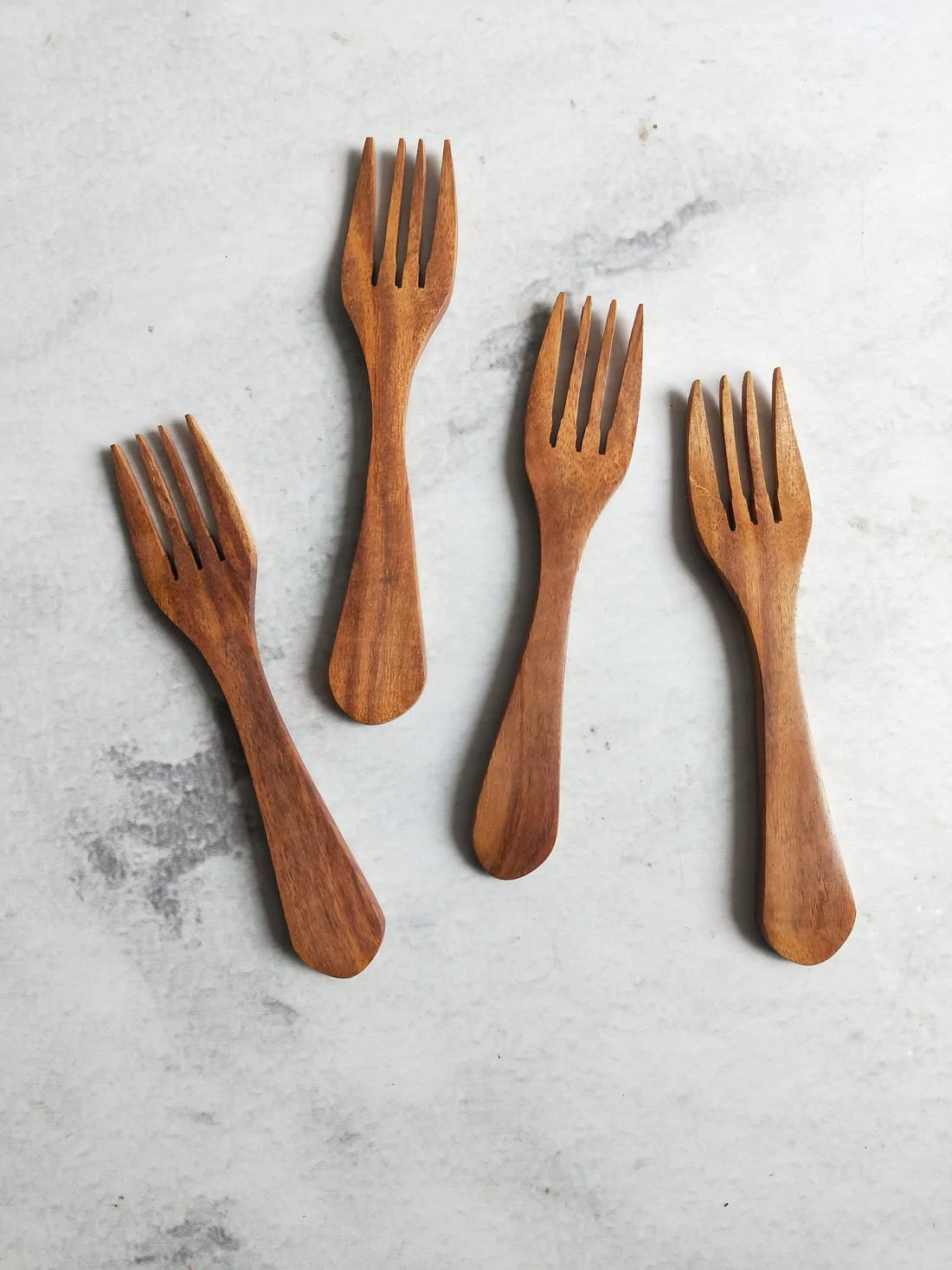 Wooden Fork Set