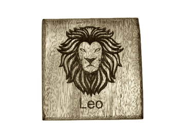 Leo - Laser Etched Square Box