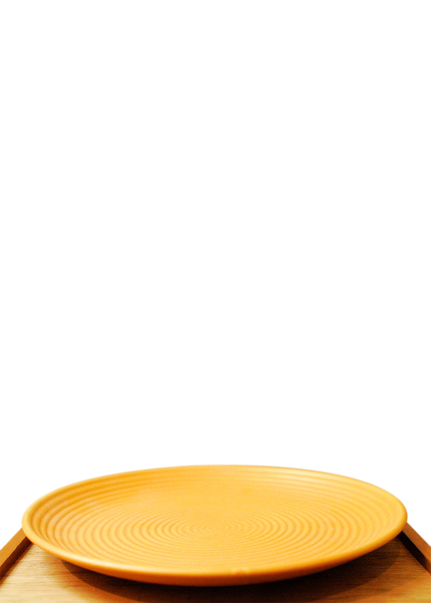 Yellow Dinner Plate