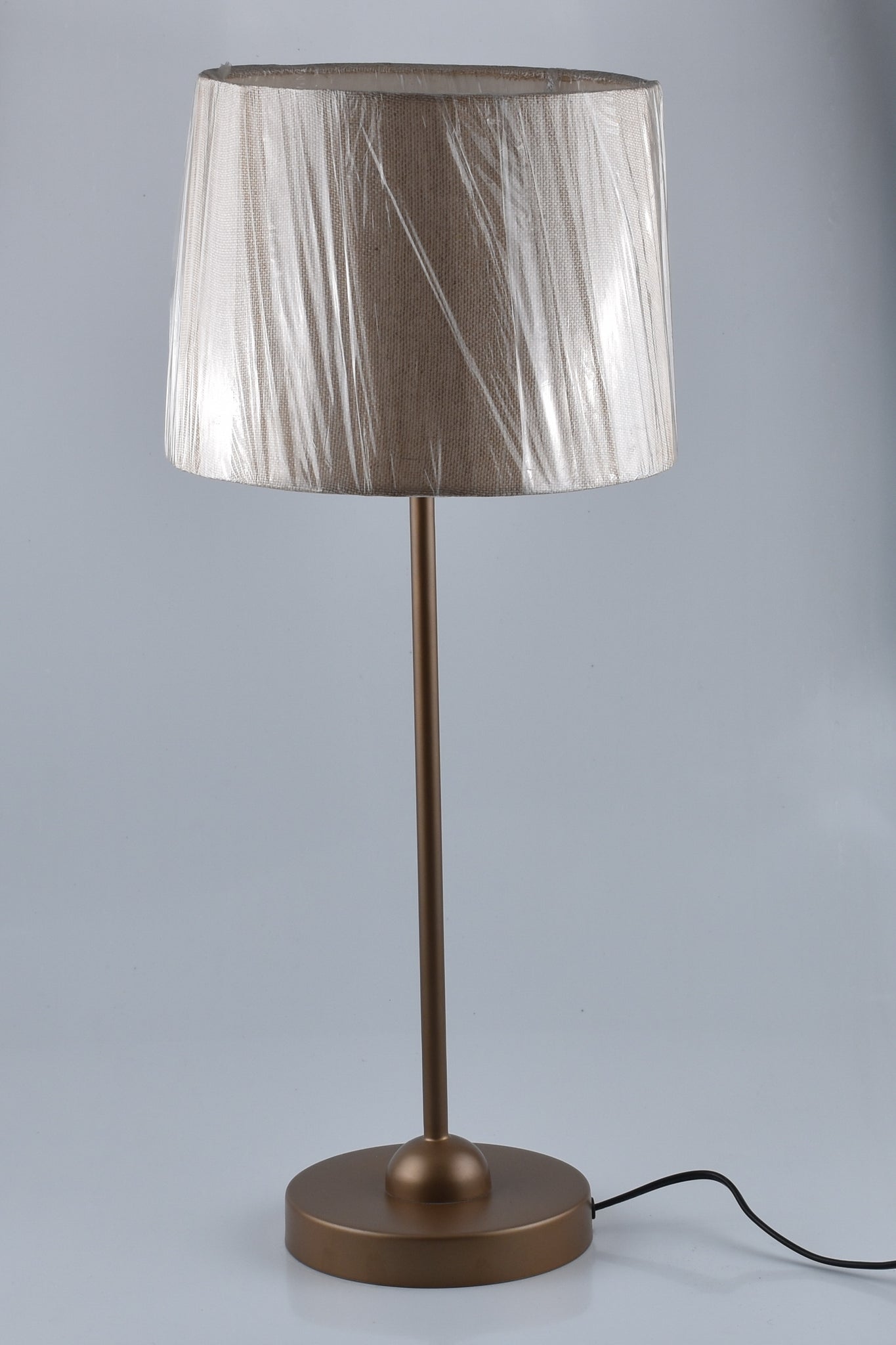 Study Table Lamp With Jute Fabric Shade