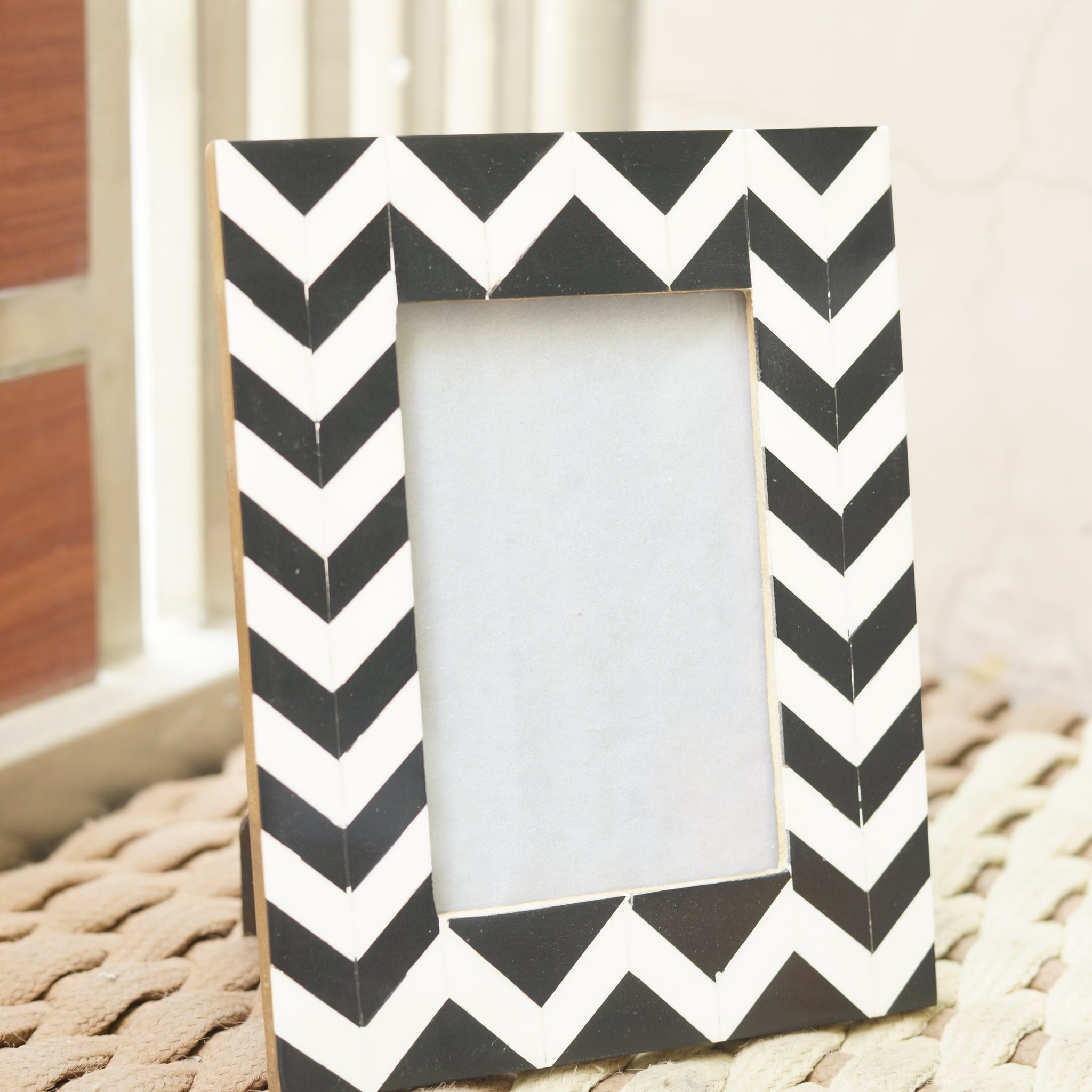 Photo Frame Wood Wave